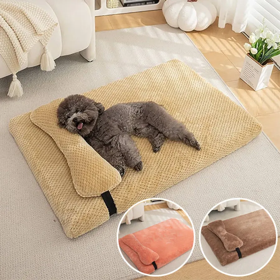 Velours Canin Plush Dog Bed