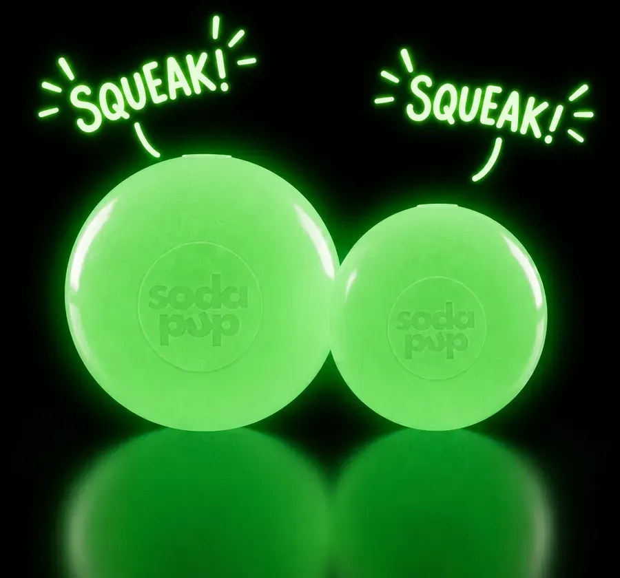 Glow in the Dark Squeak Ball